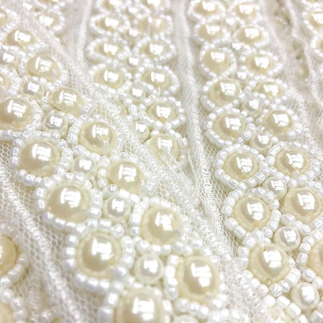 WTP-1191 – Tira Bordada Perla – Francia Textil